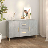 Vidaxl dressoir 100x36x60 cm bewerkt hout betongrijs