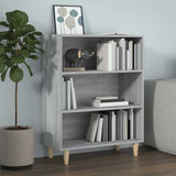 Vidaxl dressoir 69,5x32,5x90 cm bewerkt hout grijs sonoma eikenkleurig