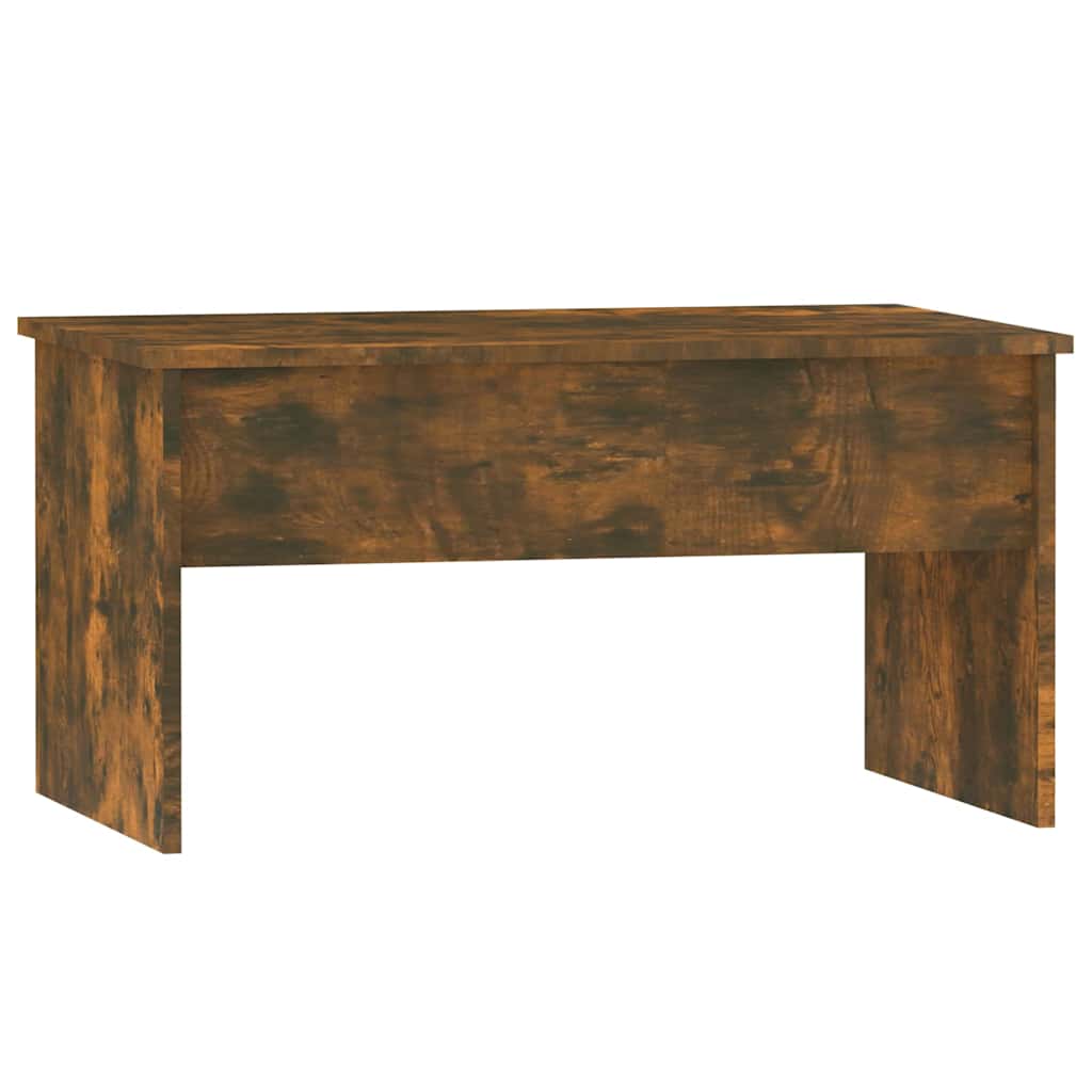 Vidaxl salontafel 80x50,5x41,5 cm bewerkt hout gerookt eikenkleurig