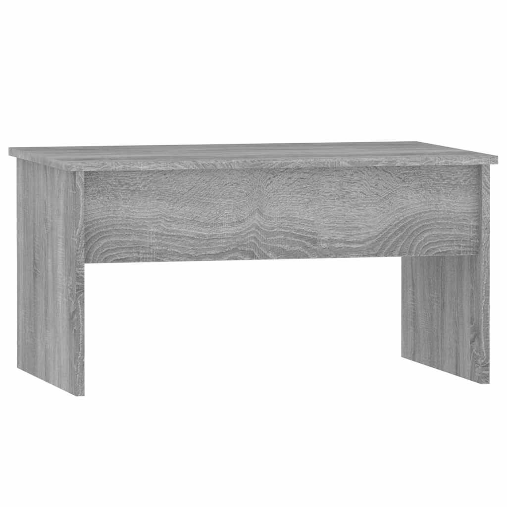 Vidaxl salontafel 80x50,5x41,5 cm bewerkt hout grijs sonoma eikenkleur