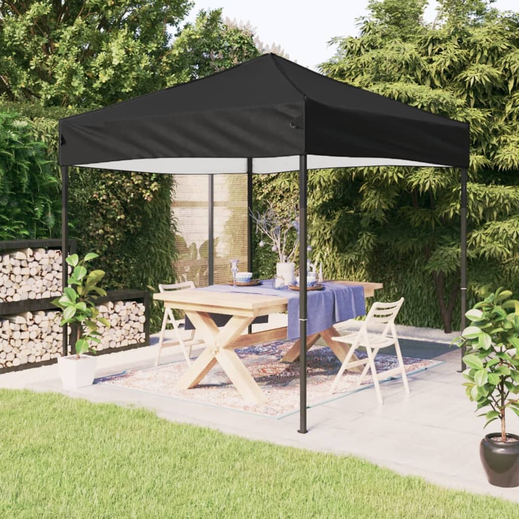 Vidaxl partyTent foldbar 2x2 m svart