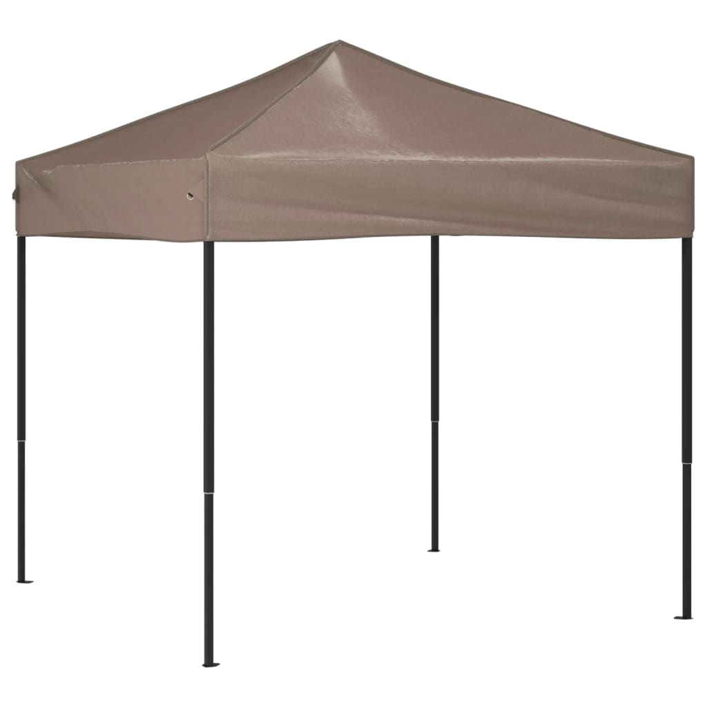 Vidaxl PartyTent foldbar 2x2 m taupe