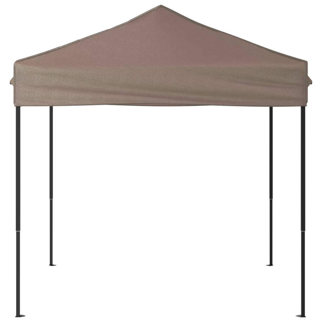 Vidaxl PartyTent foldbar 2x2 m taupe