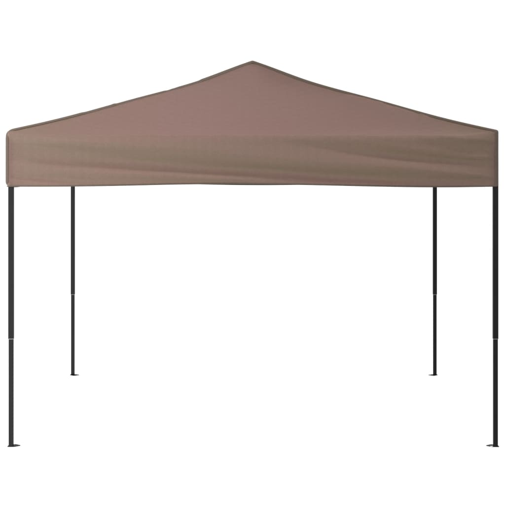 Vidaxl partyTent foldble 3x3 m taupe