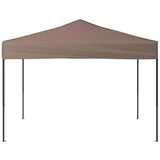 Vidaxl partyTent foldble 3x3 m taupe