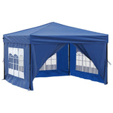 Vidaxl partyTent foldble med sidoväggar 3x3 m blå