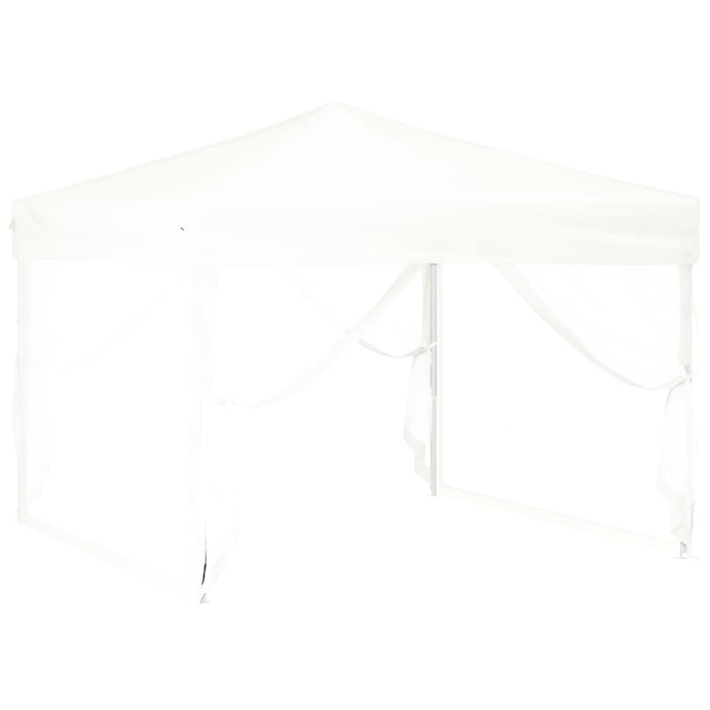 Vidaxl partyTent foldble med sidoväggar 3x3 m vit