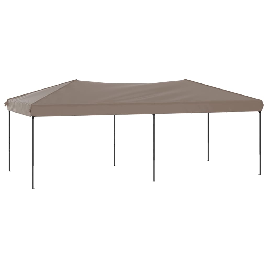 Vidaxl partyTent foldble 3x6 m taupe