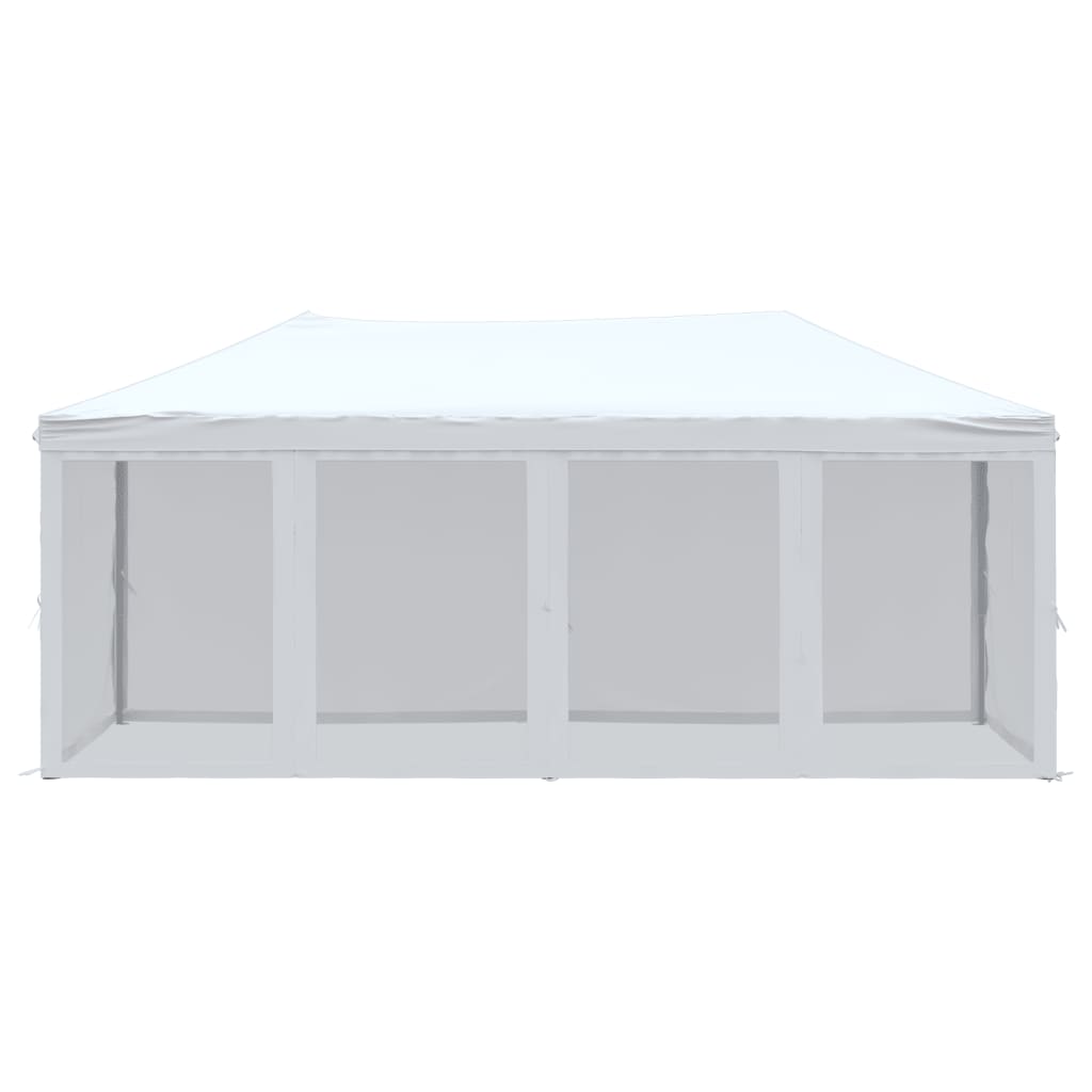 Vidaxl partyTent foldble med sidoväggar 3x6 m vit