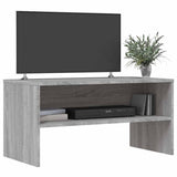 Vidaxl tv-meubel 80x40x40 cm bewerkt hout grijs sonoma eikenkleurig