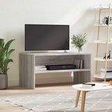 Vidaxl tv-meubel 80x40x40 cm bewerkt hout grijs sonoma eikenkleurig
