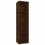 Vidaxl boekenkast tv-meubel 36x30x143 cm bruin eikenkleur