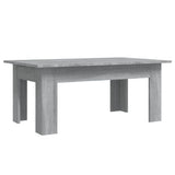 Vidaxl salontafel 100x60x42 cm bewerkt hout grijs sonoma eikenkleurig