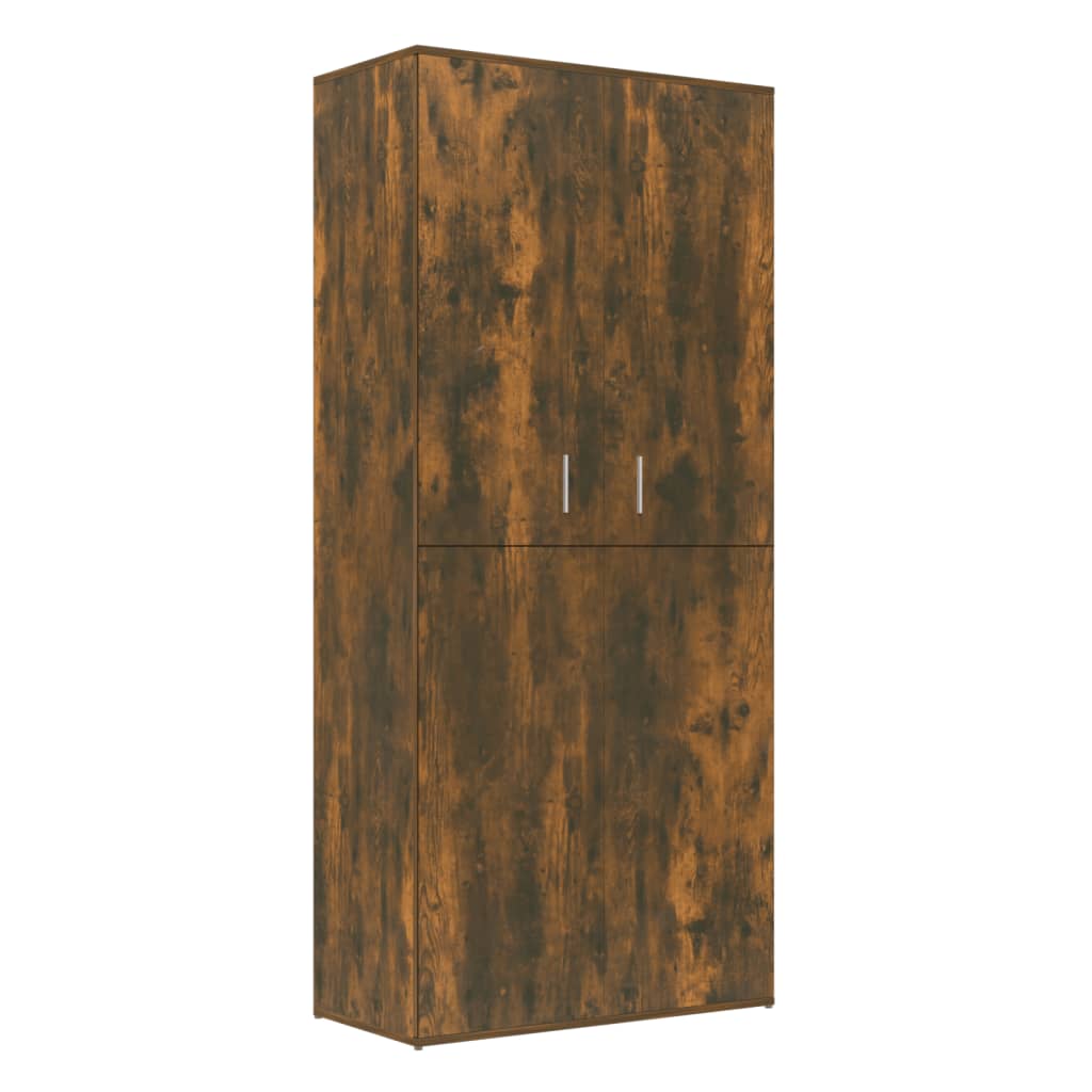 Vidaxl Cabinet da scarpe 80x39x178 cm Colore in legno di legno di legno