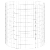 Vidaxl Gabion Pole ronde Ø100x100 cm en acier galvanisé