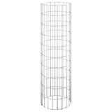 Vidaxl Gabion Pflanzer 3 ST Runde erhöht Ø30x100 cm Stahl