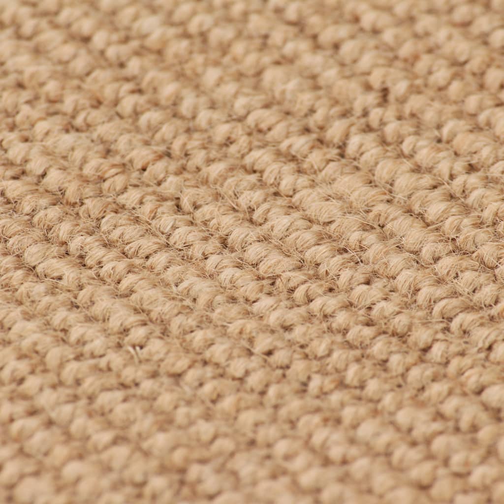 Vidaxl Teppich mit Latex unten 180x250 cm Jute