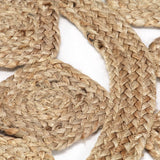 Vidaxl Teppich handgefertigt 240 cm geflochtener Jute