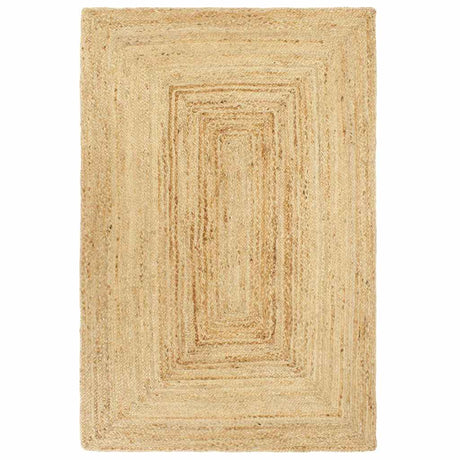 Vidaxl Teppich handgefertigt 80x250 cm Jute