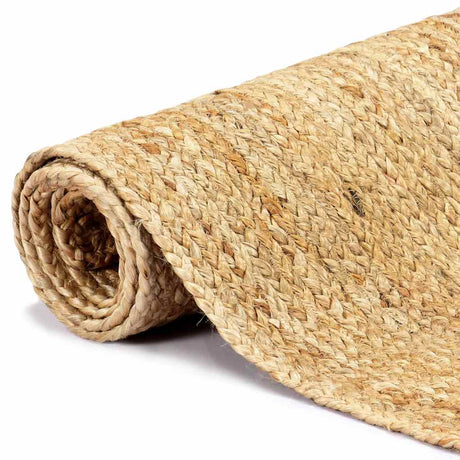 Vidaxl Teppich handgefertigt 80x250 cm Jute