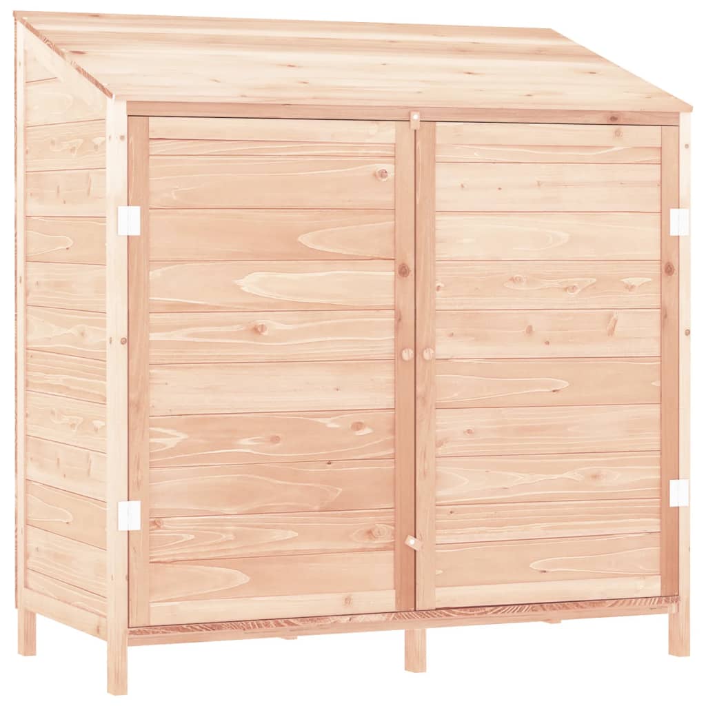 Vidaxl Garden Shed 102x52x112 cm Solid Pinewood