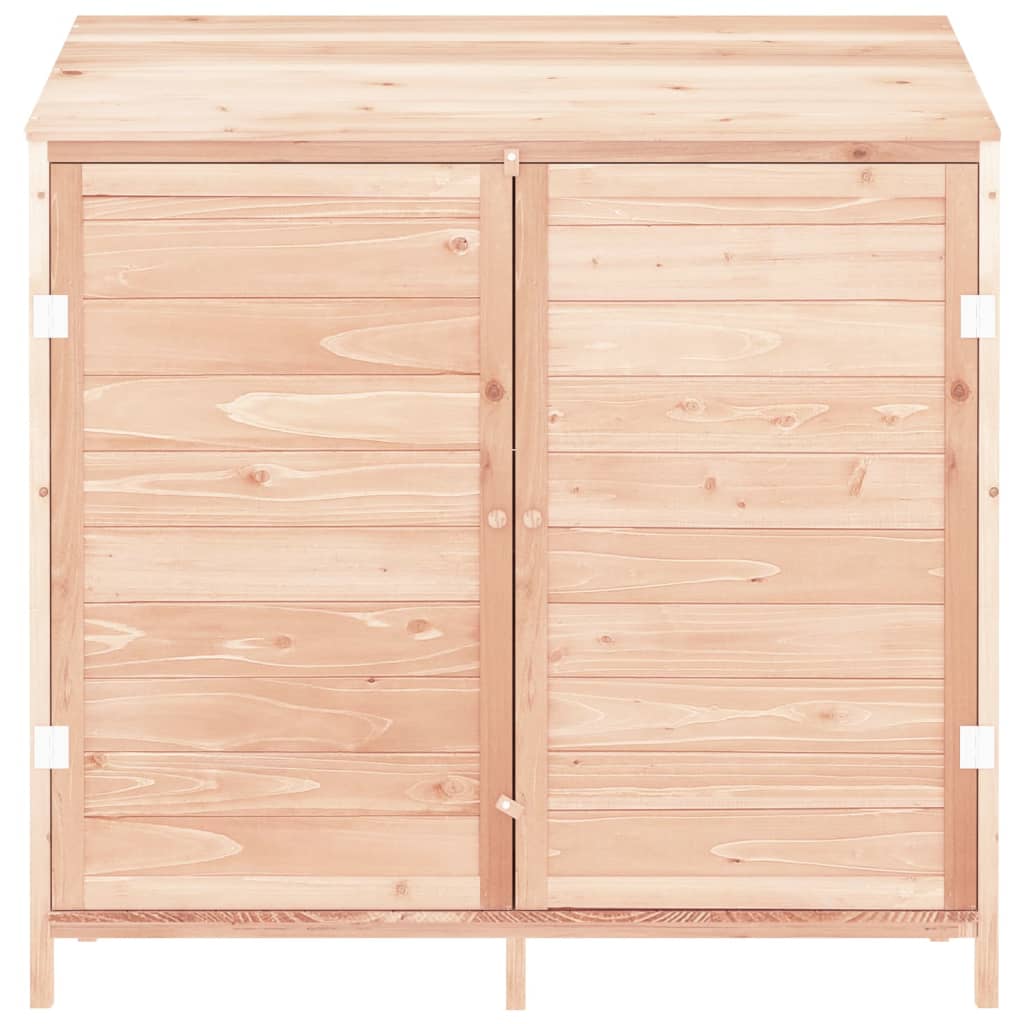 Vidaxl Garden Shed 102x52x112 cm Solid Pinewood