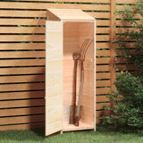 Vidaxl Garden Shed 55x52x174,5 cm Festkieferholz