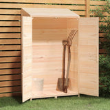 Vidaxl Garden Shed 102x52x174.5 cm solid tall