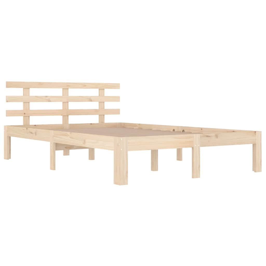 Vidaxl bedframe zonder matras massief hout 140x200 cm