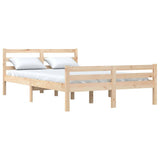 Vidaxl bedframe zonder matras massief hout 140x200 cm