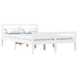 Vidaxl bedframe massief hout wit 160x200 cm
