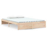 Vidaxl bedframe massief hout 140x190 cm