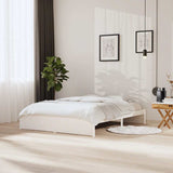 Vidaxl bedframe massief hout wit 160x200 cm