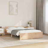 Vidaxl bedframe zonder matras massief hout 120x200 cm