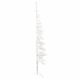 VidaXL Künstliche Weihnachtsbaumhälfte mit Standard schmal 150 cm weiß
