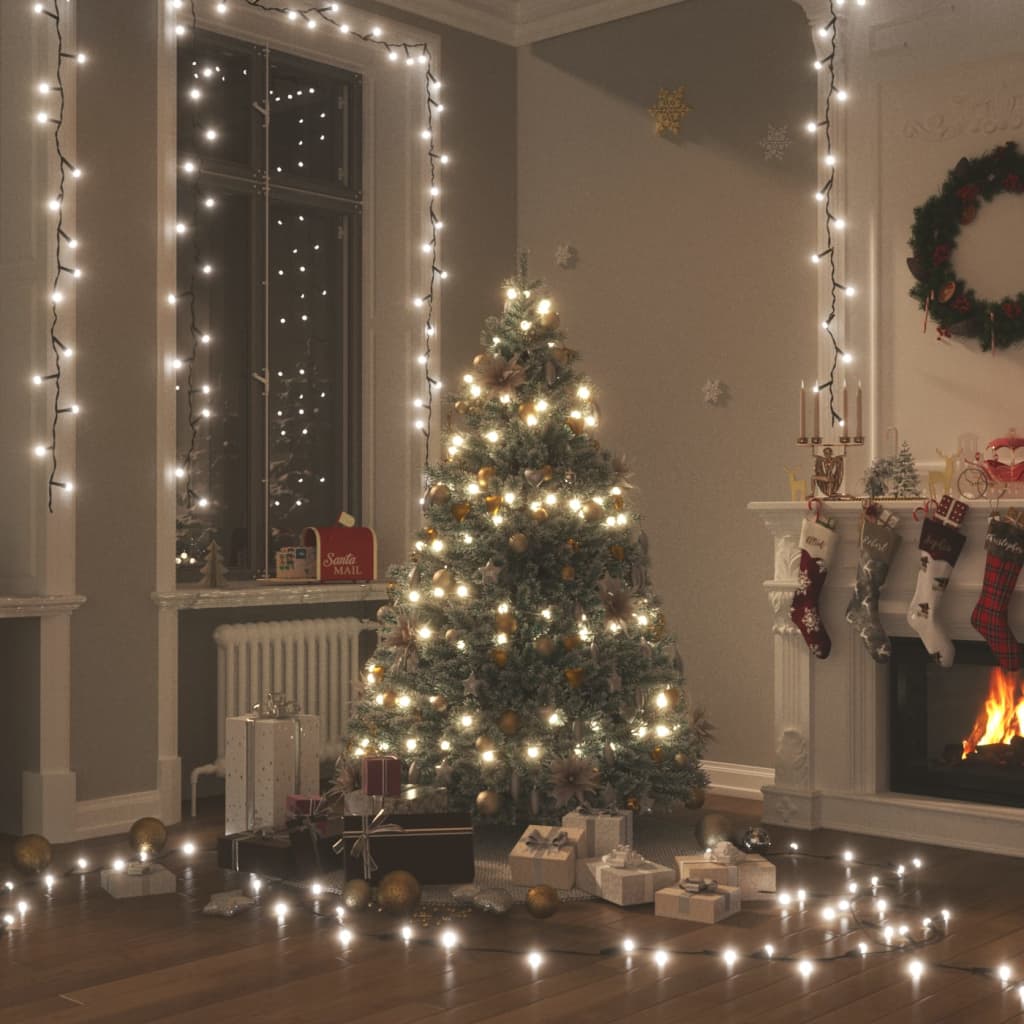 Vidaxl Light Girland mit 300 LEDs kalt weiß 30 m PVC