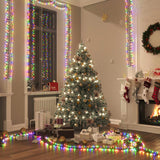 Vidaxl Light Garland Cluster con 400 LED multicolore da 7,4 M PVC