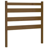 Vidaxl hoofdbord 96x4x100 cm massief grenenhout honingbruin