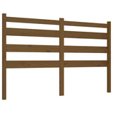 Vidaxl hoofdbord 166x4x100 cm massief grenenhout honingbruin