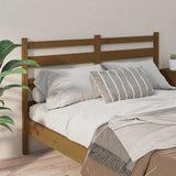 Vidaxl hoofdbord 206x4x100 cm massief grenenhout honingbruin
