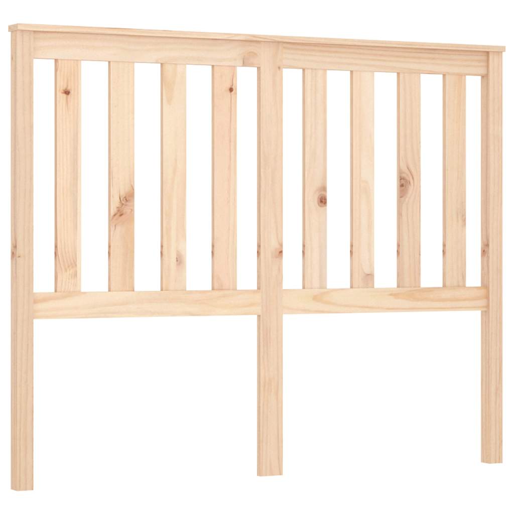 Vidaxl hoofdbord 141x6x101 cm massief grenenhout