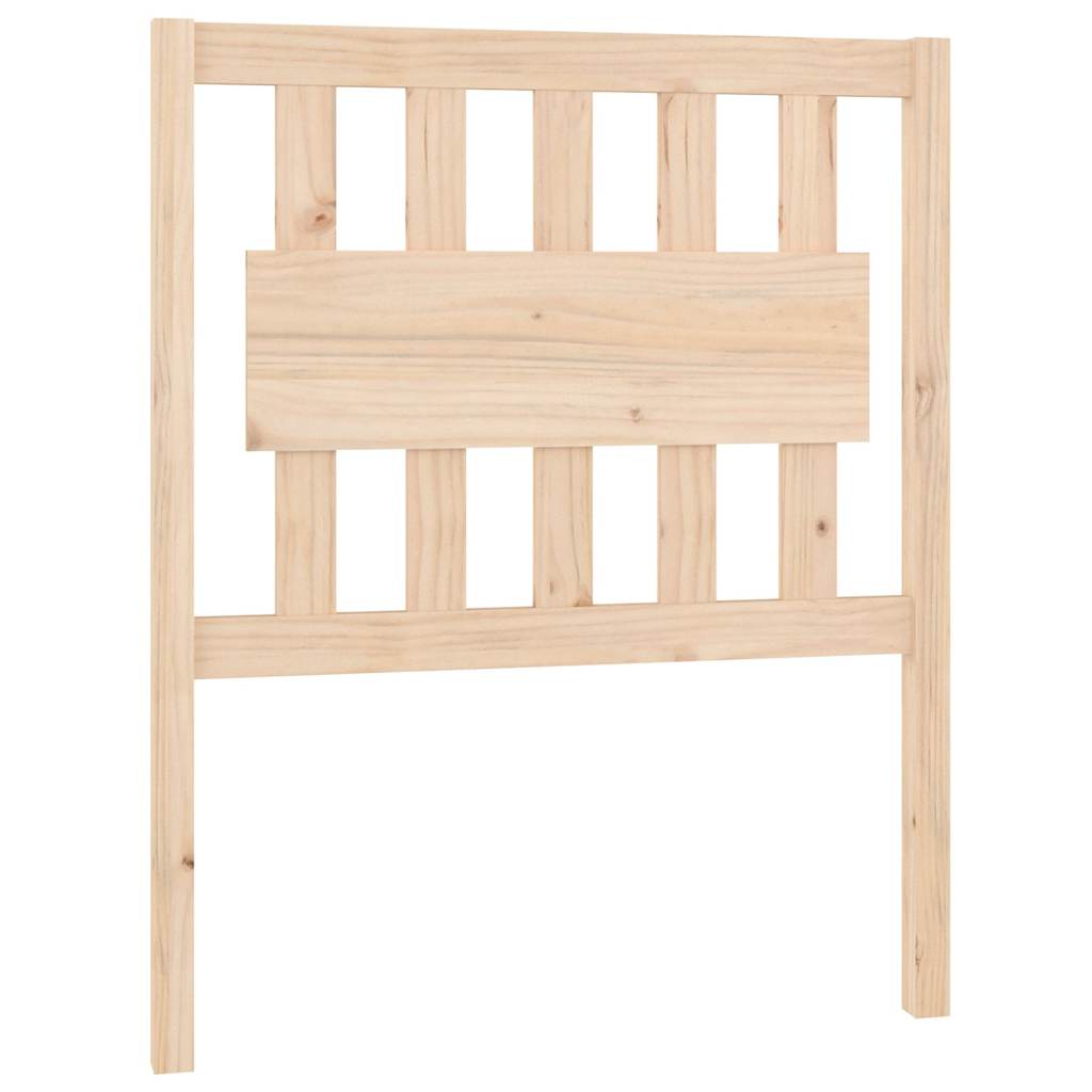 Vidaxl hoofdbord 80,5x4x100 cm massief grenenhout