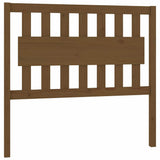 Vidaxl hoofdbord 105,5x4x100 cm massief grenenhout honingbruin