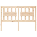Vidaxl hoofdbord 125,5x4x100 cm massief grenenhout
