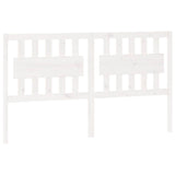 Vidaxl hoofdbord 165,5x4x100 cm massief grenenhout wit