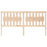 Vidaxl hoofdbord 185,5x4x100 cm massief grenenhout