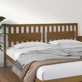 Vidaxl hoofdbord 205,5x4x100 cm massief grenenhout honingbruin