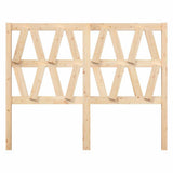Vidaxl hoofdbord 126x4x100 cm massief grenenhout
