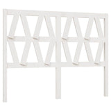 Vidaxl hoofdbord 146x4x100 cm massief grenenhout wit