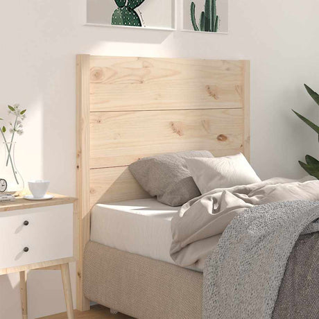Vidaxl hoofdbord 81x4x100 cm massief grenenhout